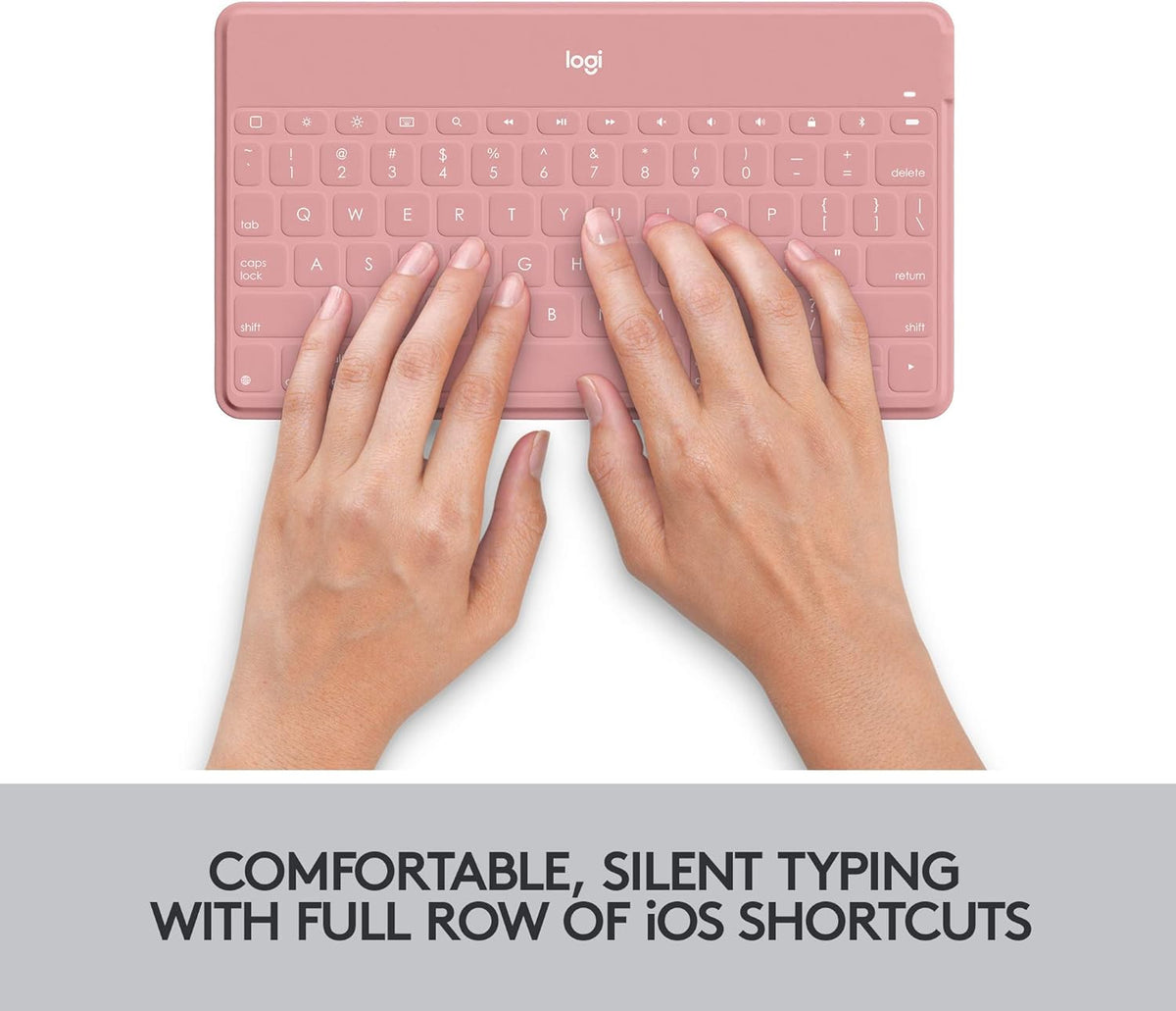 Logitech Keys-to-Go Super-Slim and Super-Light Bluetooth Keyboard for iPhone & iPad - Used Like New
