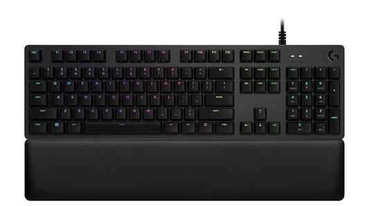 Logitech G513 Carbon LIGHTSYNC RGB Mechanical Gaming Keyboard with GX Blue Switches - Clicky - Used Like New