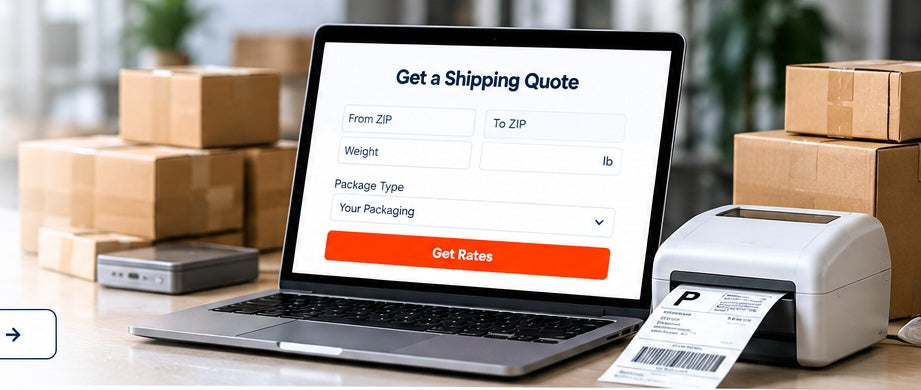 LabelLane shipping quote workspace